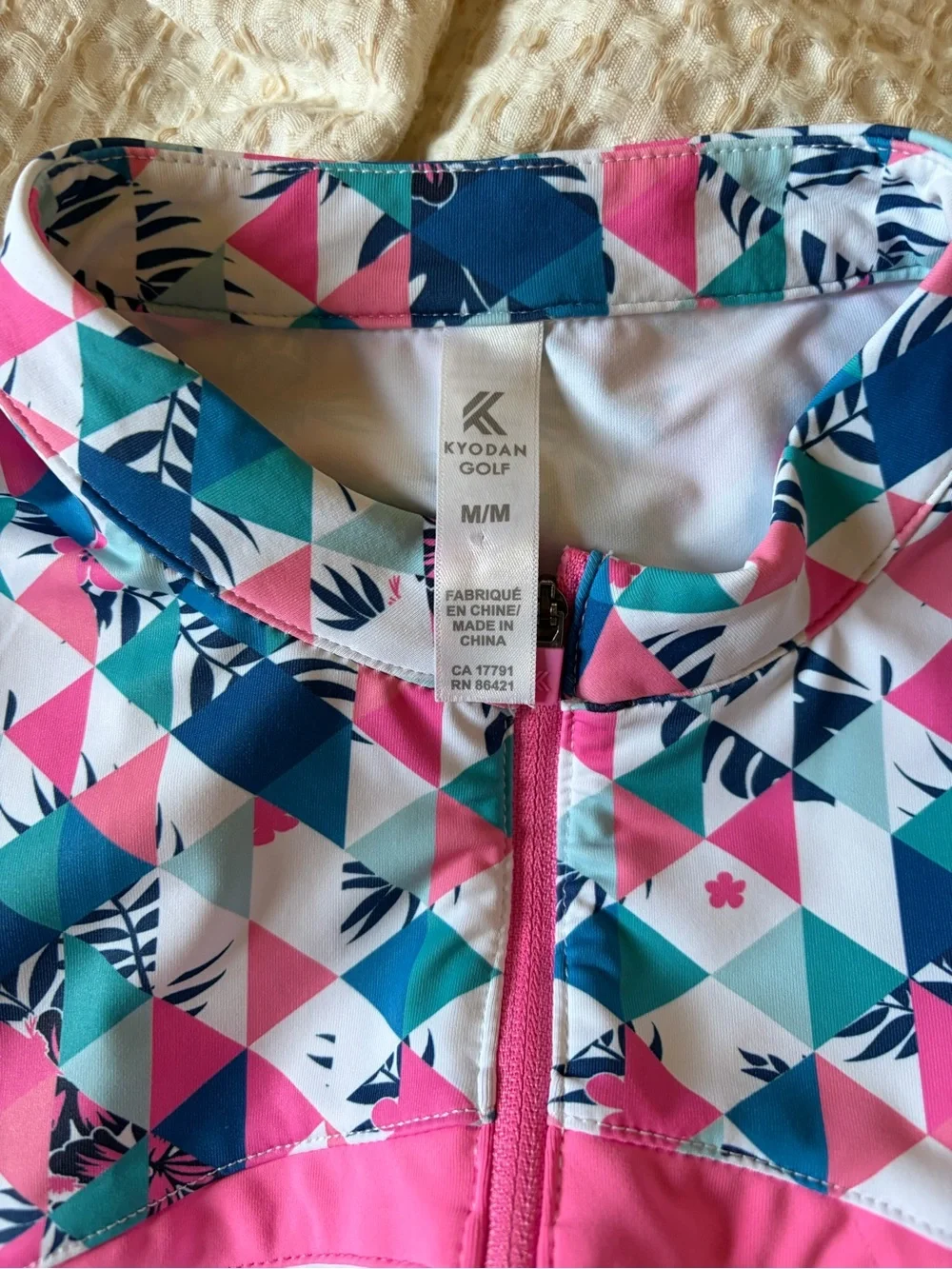 Kyodan Golf Athletic Set Long Sleeve Tank, And Skirt